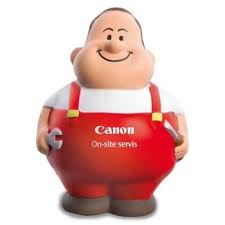 Maskot Canon On-site servis